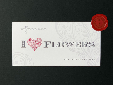 I LOVE FLOWERS - Kit degustazione