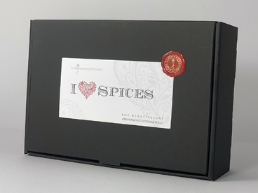 I LOVE SPICES - Kit degustazione PER DOLCI - Scatola 4 pz