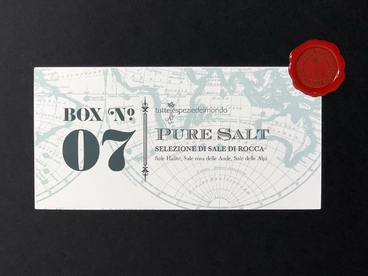 BOX N. 07 PURE SALT SELEZIONE DI SALE DI ROCCA