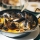 Cozze alla birra con menta e peperoncino Ancho