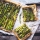 Tarte di asparagi e piselli allo zahatar