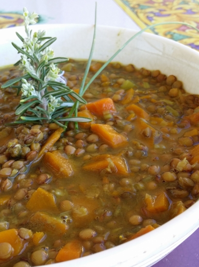 ZUPPA DI LENTICCHIE SPEZIATA