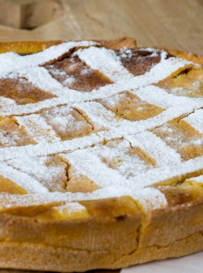 CROSTATA DI RISO E RICOTTA AL CARDAMOMO