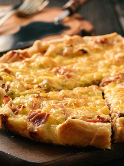 QUICHE LORRAINE AROMATIZZATA AL MISTO PER SOFFRITTO