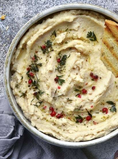 Hummus di fagioli all’Advieh