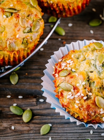 Muffin salati di zucca alle 5 spezie cinesi