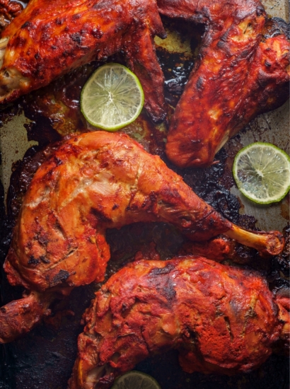 Pollo tandoori alla griglia