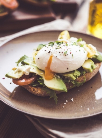 Poached egg toast al sale vichingo