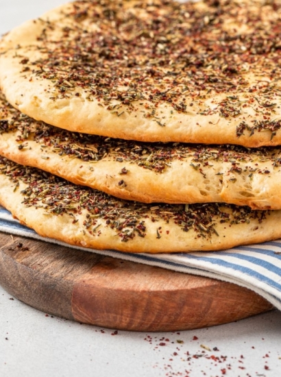 Manakish Zahatar (pane al Zahatar)