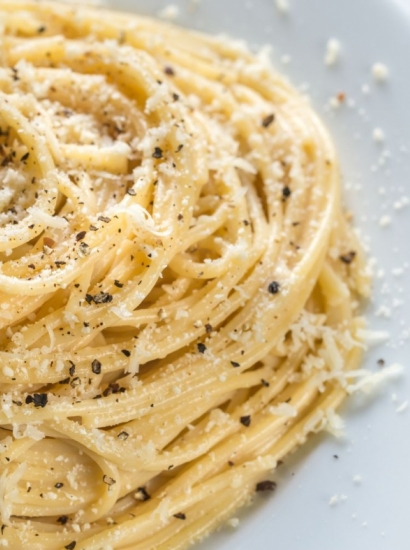 Tonnarelli cacio e pepe di Sarawak