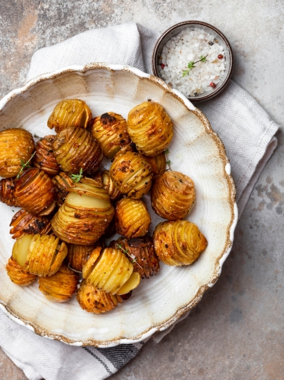 Patate Hasselback con mix Cajun