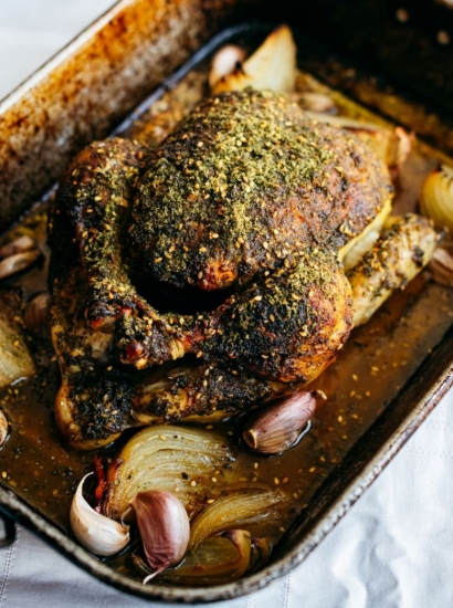 Pollo allo Zahatar