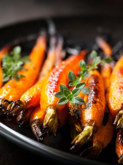 Carote glassate con Patagonia mix