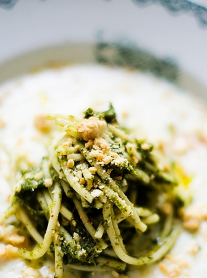 SPAGHETTI ALLE CIME DI RAPA PICCANTI